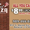 5 star pizza business cards