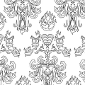 191013827 Honted Mansion Pattern Outline