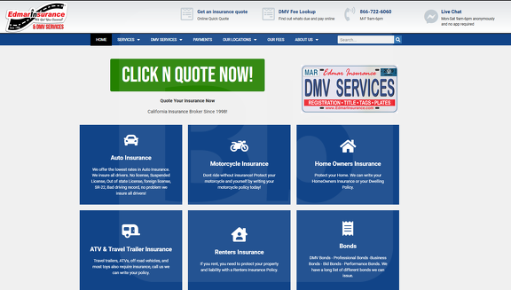 Edmar Insurance and DMV services