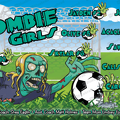 Zombie soccer banner