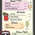 Brandons Diner upland drink menu