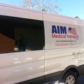 AIM Medical Transport VAN Side