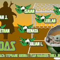Papy Yodas Soccer Team Banner