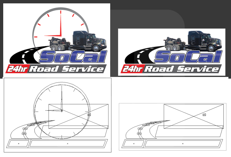 Socal 24hr Roadside service logo