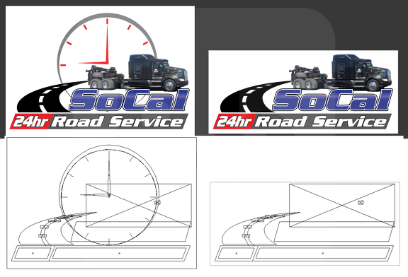 Socal 24hr Roadside service logo