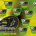 Black Mambas Soccer Team banner