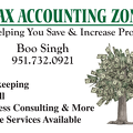 Tax Boo Singh Postcard