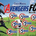 Avengers Soccer Team Banner
