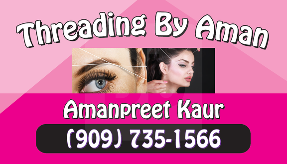 Threading by Aman - Business Cards
