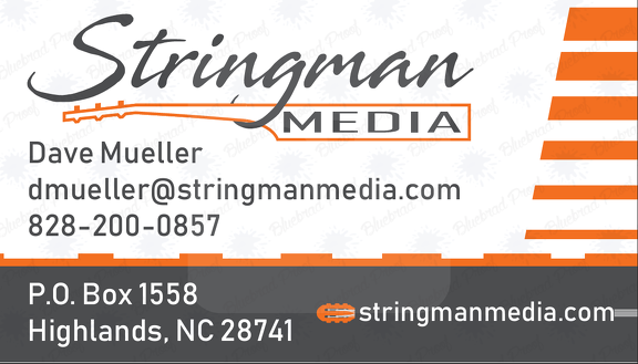 Stringman Media Business Cards