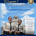 Riverside Sherif Department Womans Fitness challenge poster