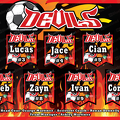 Devils Soccer Team Banner