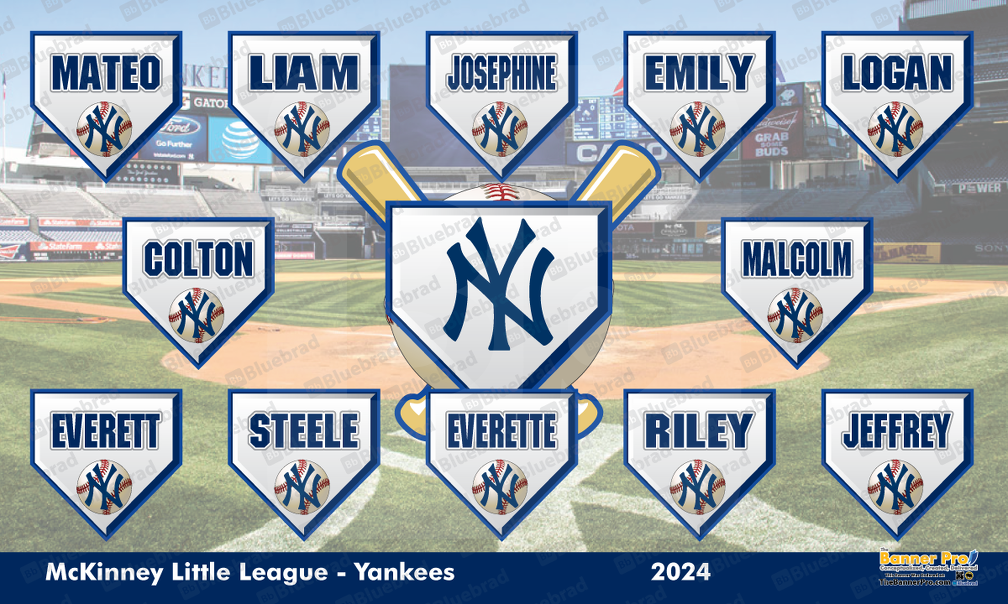 Yankees Baseball team banner