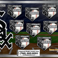 White Sox Cut-outs baseball team banner