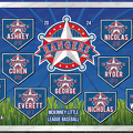 Rangers Baseball Team Banner