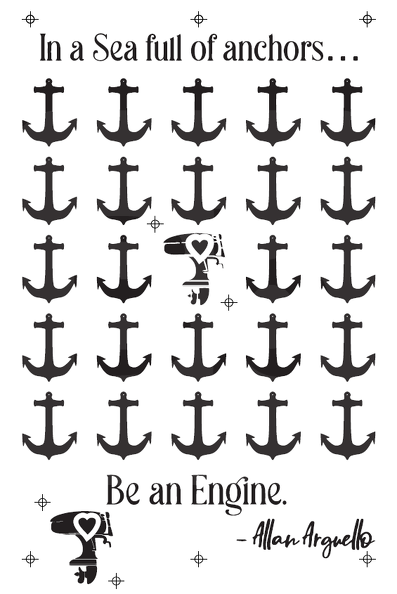 In a sea of anchors