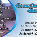 Chavez Concrete Business card design