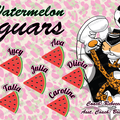 Watermelon Jaguars soccer team banner