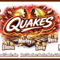 Quakes Softball team banner