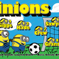 Minions Soccer team banner