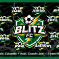 Blitz FC soccer team banner